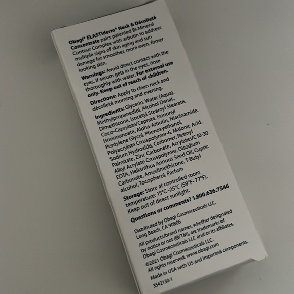 NEW Obagi Medical ELASTIderm Neck and Décolleté Concentrate - Picture 2 of 2